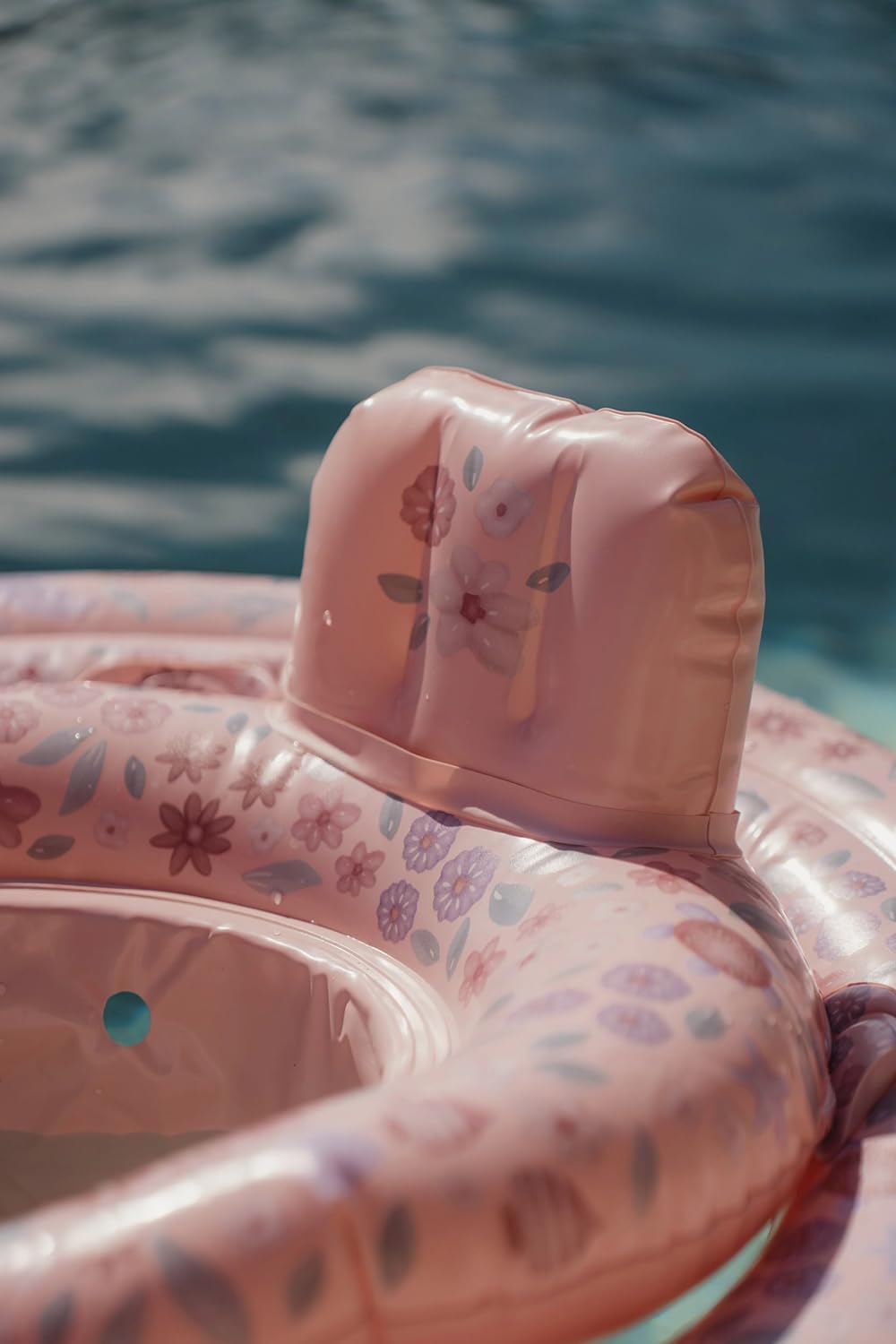 Little Dutch Baby Schwimmsitz - Schwimmring - Schwimmhilfe - Aufblasbar - für Mädchen ab 6 Monaten -