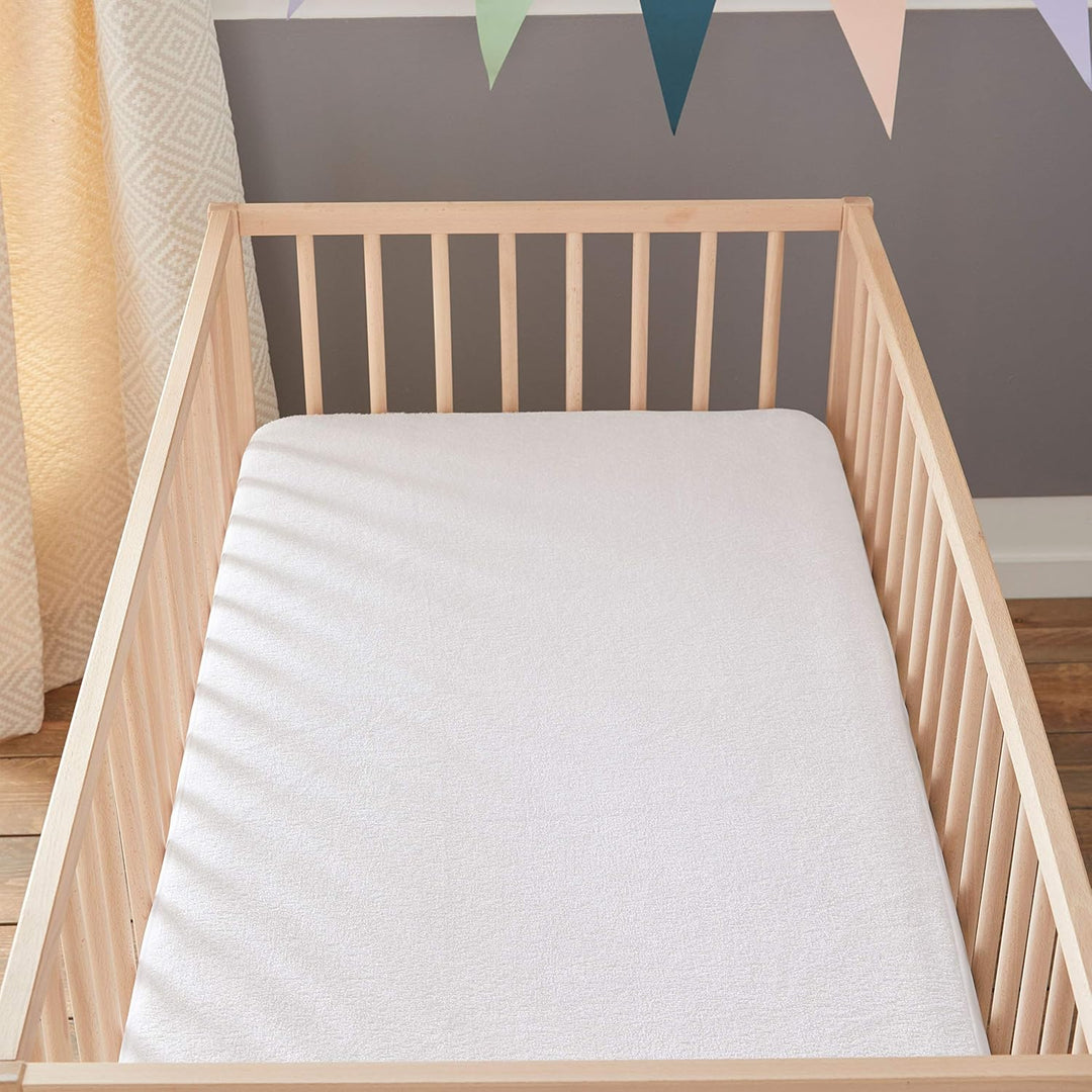 Babysom - Baby Matratzenschoner | Kinder Matratzenauflage - Bambus - 70x140 cm - Naturfaser - Wasser