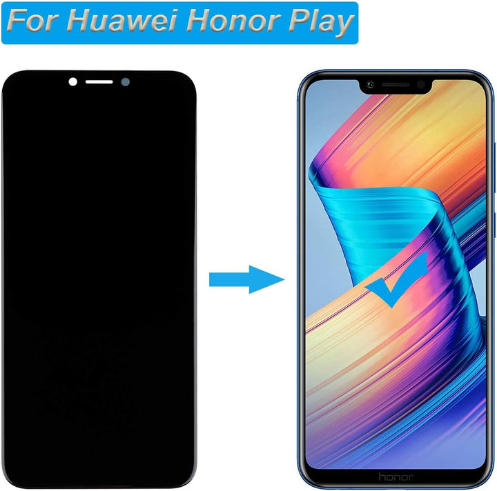 E-YIIVIIL Display Kompatibel mit Huawei Honor Play LCD Touch Screen Display Assembly with Tools