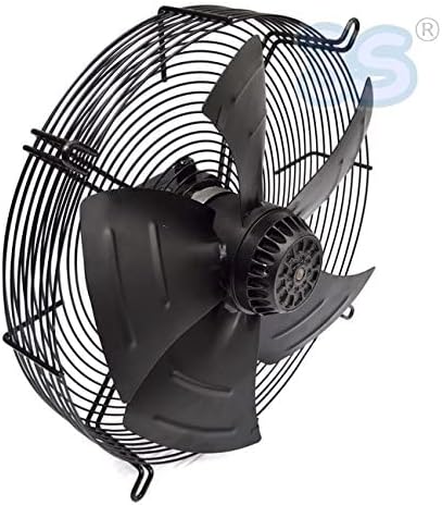 Omnia components - ventilatore assiale aspirante 350 mm 135 w 220 v - con motore e griglia