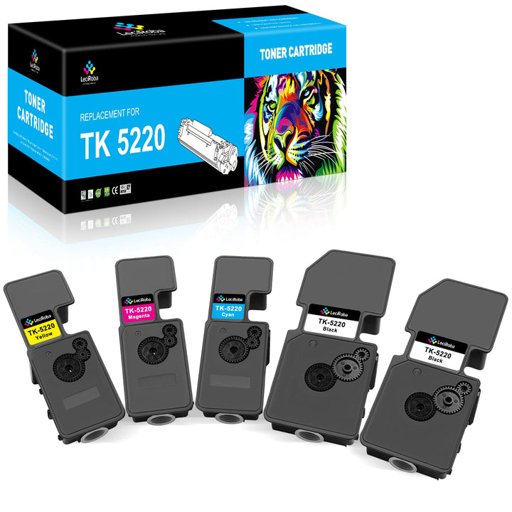 LeciRoba TK-5220 für Kyocera TK-5230 TK5220 Toner für Kyocera Ecosys P5021cdw Kyocera Ecosys P5021cd