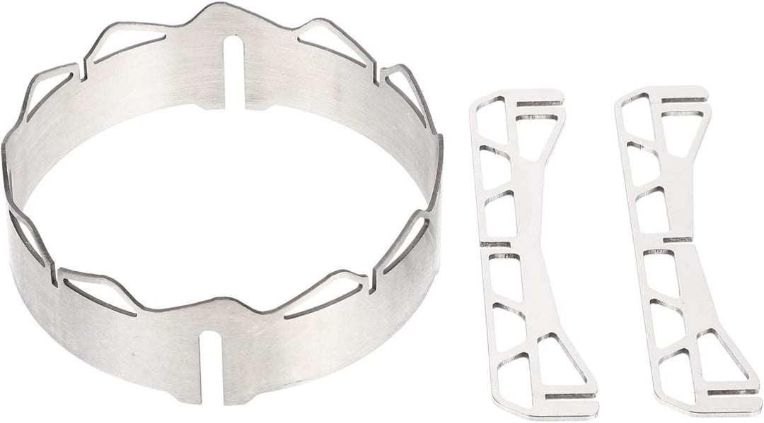 Garneck Wokaufsatz Feuerplatte Feuerschalen Feuerkorb Gaskochfelder Ring Support Aufsatzring Gasherd