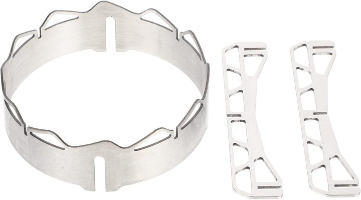 Garneck Wokaufsatz Feuerplatte Feuerschalen Feuerkorb Gaskochfelder Ring Support Aufsatzring Gasherd