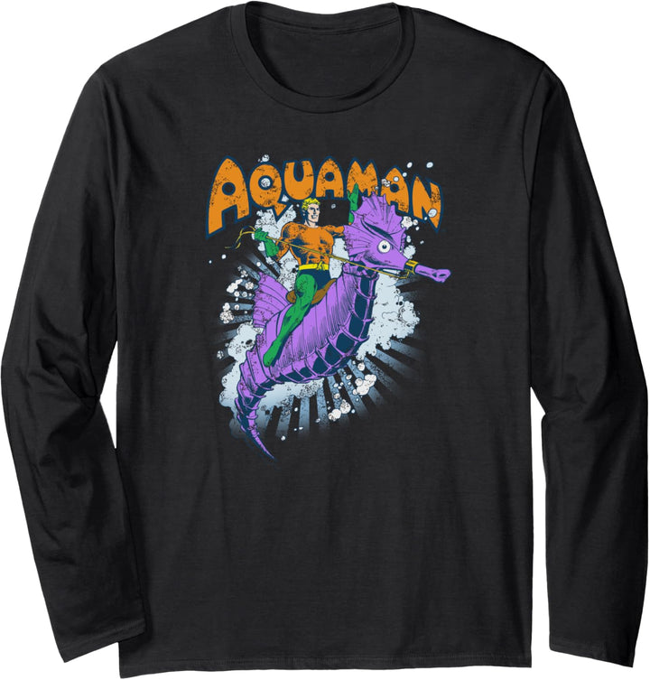 Aquaman Ride Free Langarmshirt