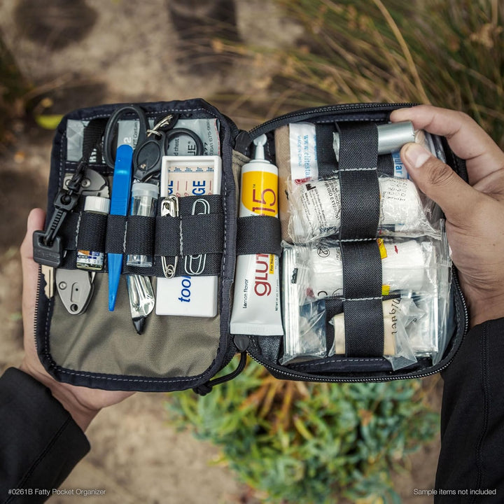 Maxpedition Fatty Pocket Organizer Tasche, Schwarz, 20 in, Schwarz