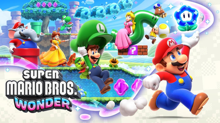 Nintendo Switch – OLED-Modell (weiss) + Super Mario Bros. Wonder Switch Online – 12-monatige (365-tä