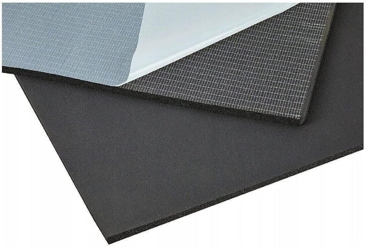 Kautschuk DÄMMATTE 25 x 50 cm Selbstklebend Schallschutz Platte Isolierung Motorhaube 3-50 mm (32 mm