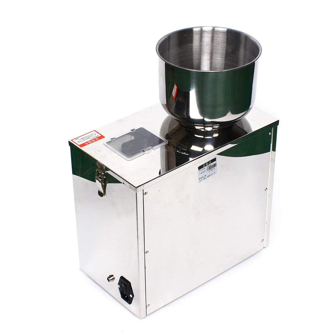 Automatische Abfüllmaschine, 180W Abfüllmaschine Pulver Einstellbares Packgewicht und Geschwindigkei