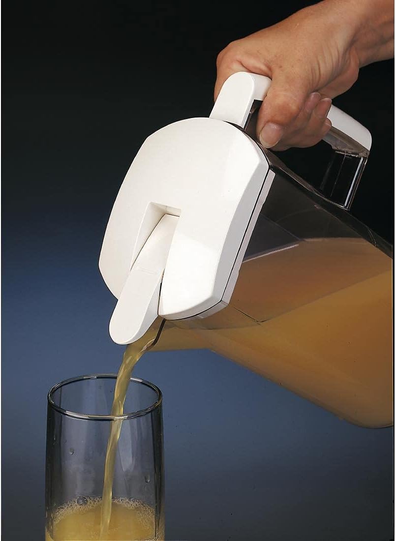 Araven 949742 - tropffreier Krug,Synthetik,2 l,Farbe weiss, 260(H)x110(w)mm