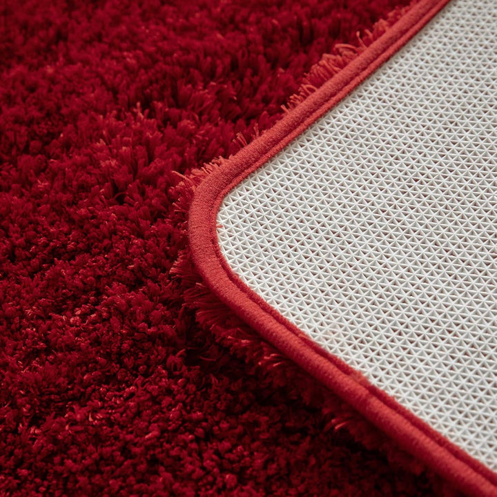 MIULEE Badematte Weiche Badteppich rutschfest Badvorleger Fussmatte Badzimmermatte Bettvorleger Flau