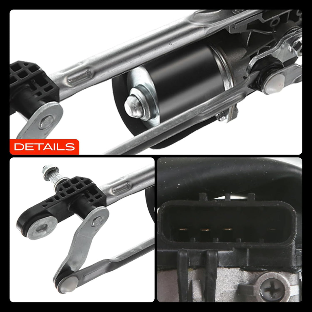 Frankberg Wischergestänge mit Wischermotor Vorne für Panda 169 1.1L 1.2L 1.3L 1.4L 2003-2012 4680452
