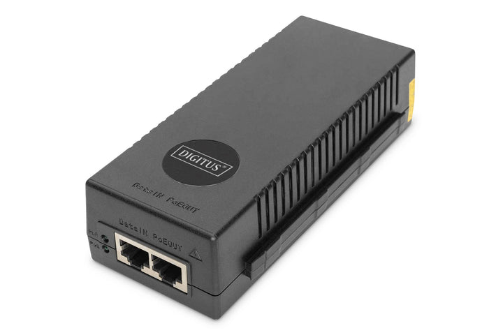 DIGITUS 10 Gigabit Ethernet PoE+ Injector, 802.3at Power Pins:3/6(+), 1/2(-), 30W 10 Gbit/s PoE Inje