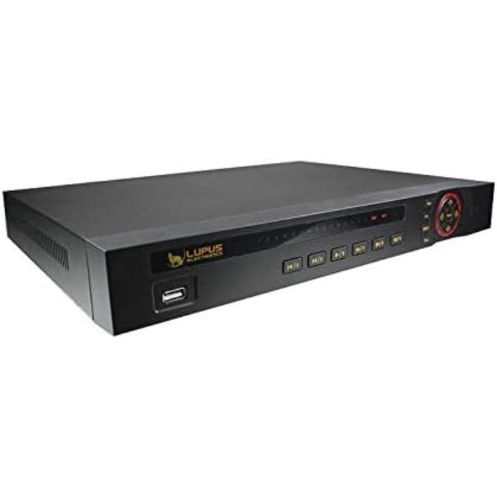 Lupus - LE 918 für 8 ONVIF kompatible IP Kameras, 4K, Deutscher Hersteller + Support, iOS+Android AP