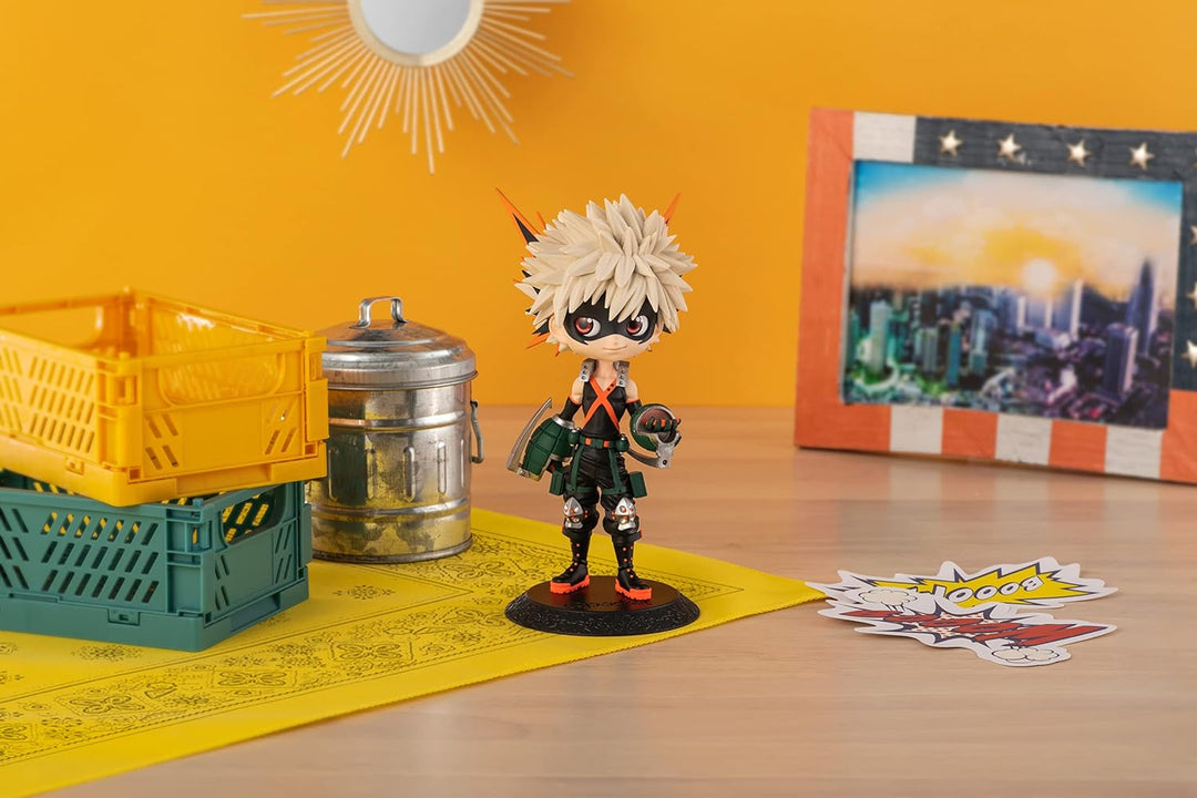 BANDAI Banpresto - Figurine My Hero Academia - Katsuki Bakugo Q Posket Ver A 14cm - 4983164172904 Me