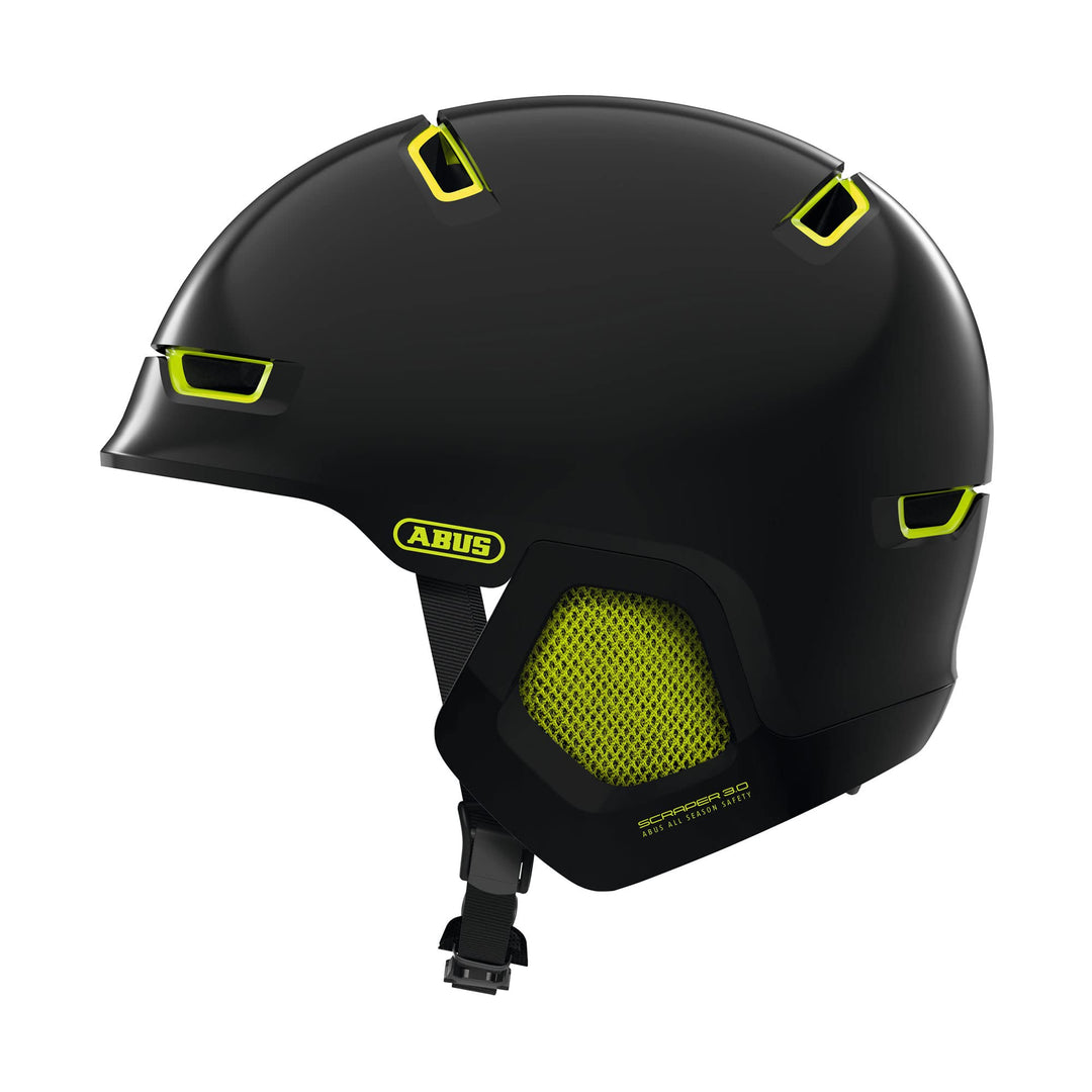 ABUS Stadthelm Scraper 3.0 ERA - Robuster Fahrradhelm inkl. Ohrenwärmer für den Winter - für Damen u