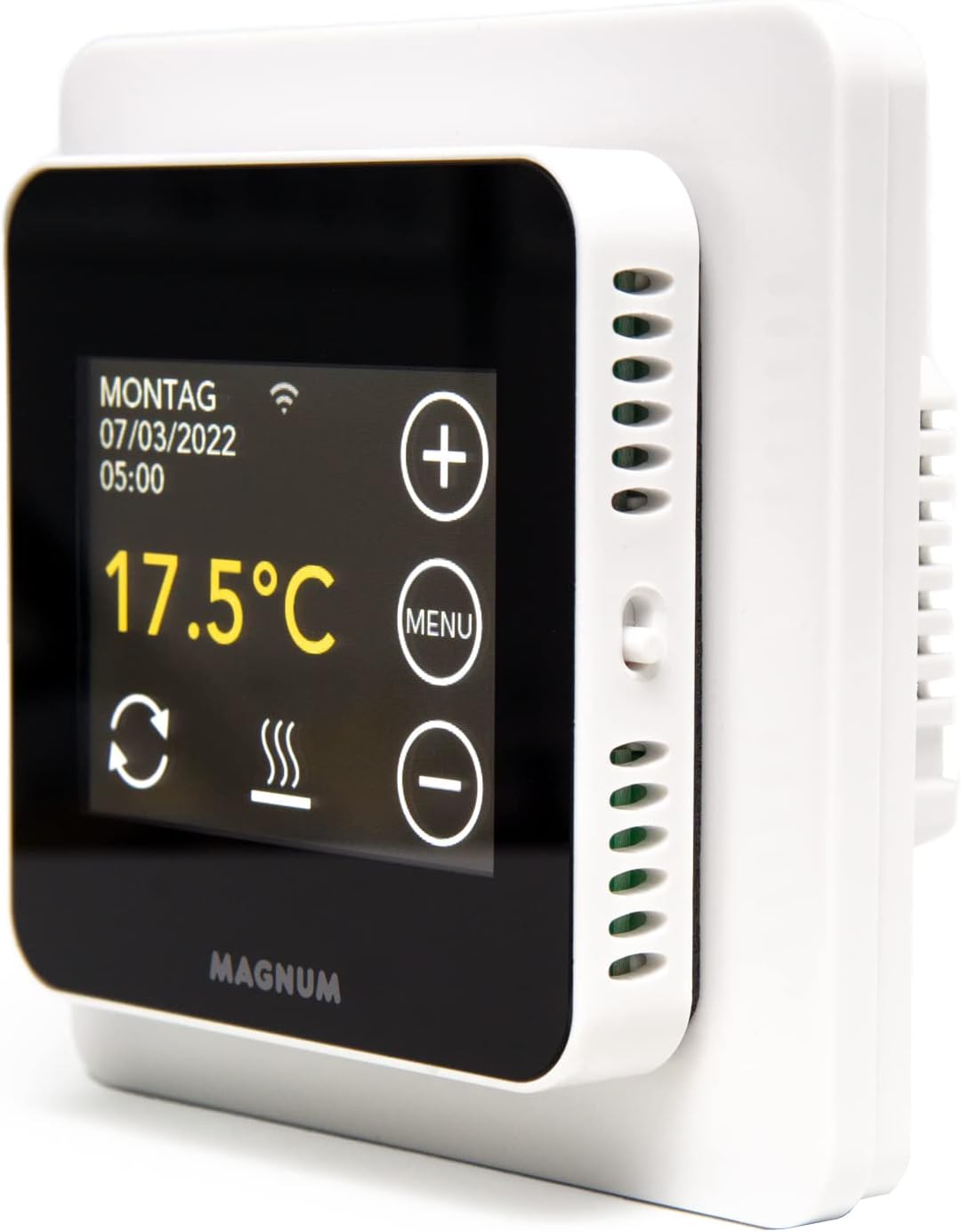 MRC WiFi Smart Thermostat/Raumregler mit Bodenfühler für Fussbodenheizung, Elektro-Heizung, Konvekto