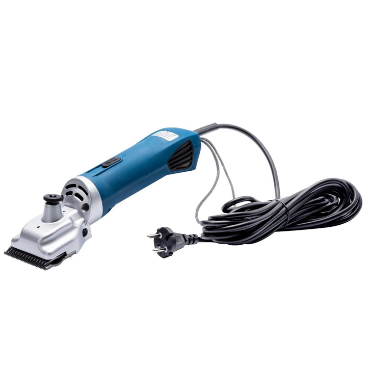 VOSS.farming profiCUT Schermaschine Blau, für Pferde, extra leise und laufruhig, mit Aesculap Messer