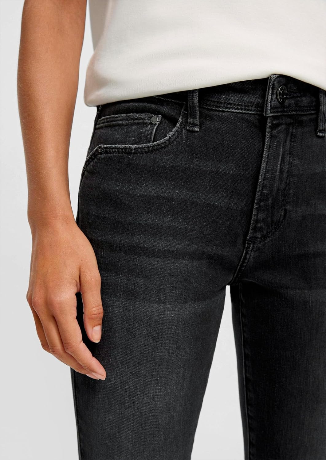 s.Oliver Jeans Betsy/Slim Fit/Mid Rise/Slim Leg/Baumwollstretch 32W / 32L Grey/Black, 32W / 32L Grey