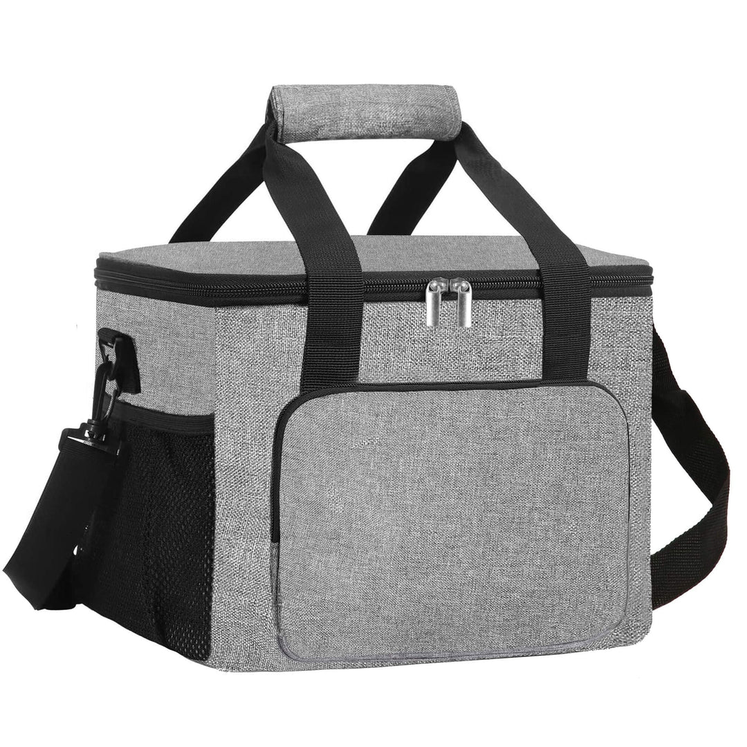 SPRINGOS Thermotasche Kühltasche Hellgrau, Hellgrau
