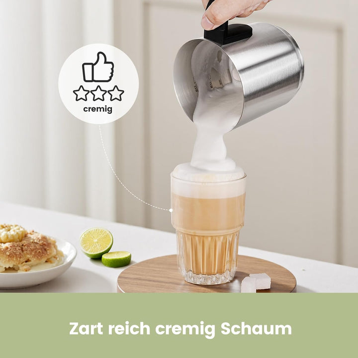 Gevi heisse schokoladenmatte, 5-1-1 milchschaum mit dampfkessel, dampfbad, spezialmilch, 17 unzen /