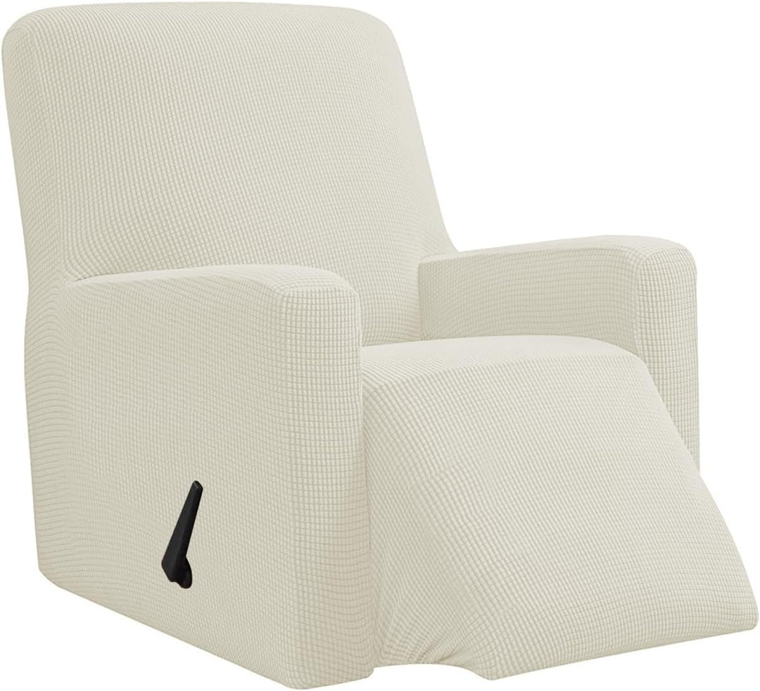 EBETA E Jacquard Sesselbezug, Sesselschoner, Stretchhusse für Relaxsessel Komplett, Elastisch Bezug