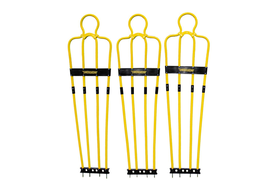 Netsportique POWERSHOT 3er-Set Trainigsdummies - Freistossdummies - Transporttasche inkl.