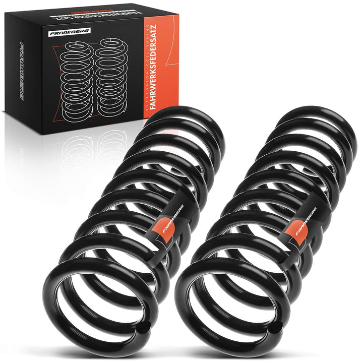 Frankberg 2x Federn Fahrwerksfeder Hinterachse Kompatibel mit 8er E31 840 850 Coupe 1990-1999 Replac