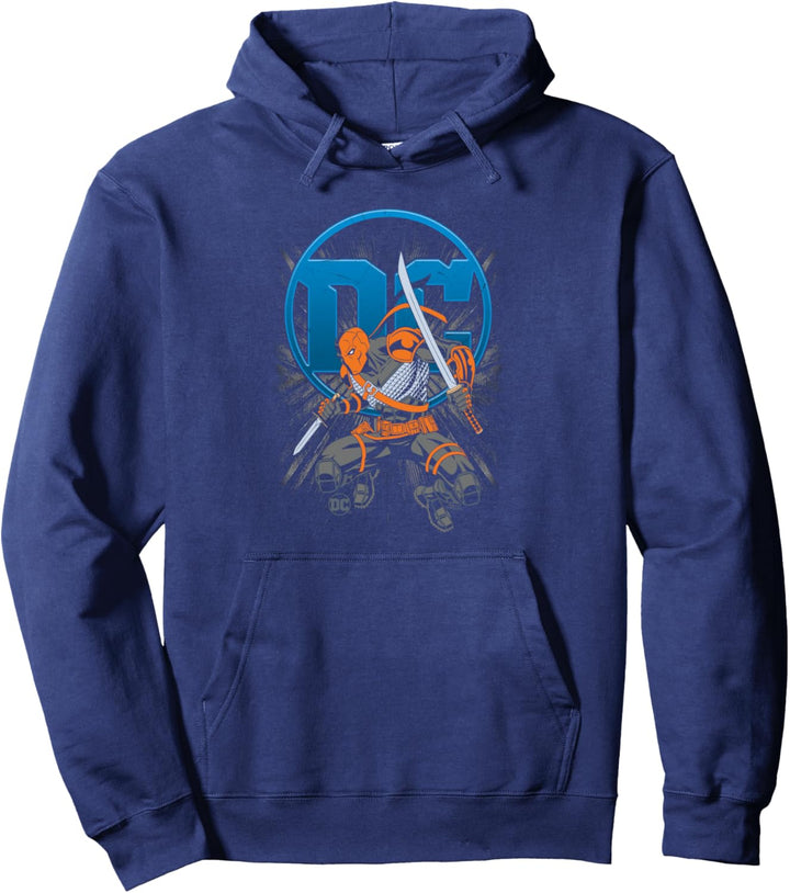 Justice League Stroked Logo Pullover Hoodie