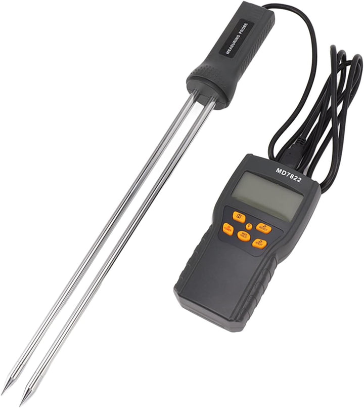 Okuyonic Feuchtigkeitsmesser, klares LCD-Display, fehlerfreier Feuchtigkeitsmesser für Lebensmittel,