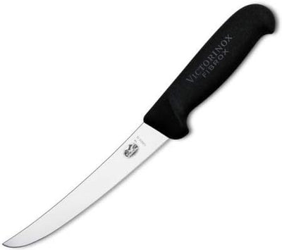 Victorinox Fibrox Ausbeinmesser, Rostfreier Stahl, Rutschfester Griff, Spülmaschinengeeignet, Swissm