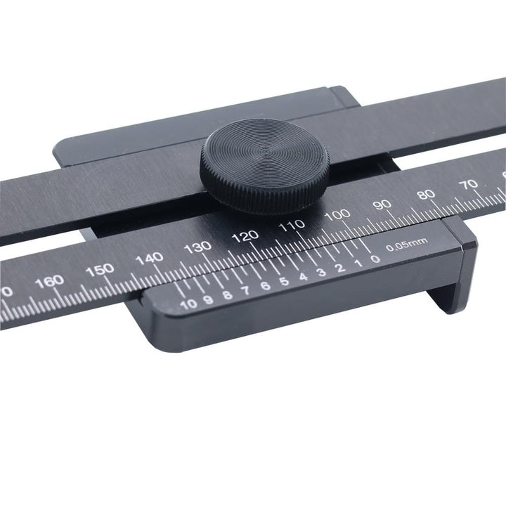 STEINLE 5410 ALU Streichmass Streichmass mit Anschlaghaken mm-Teilung 200 mm