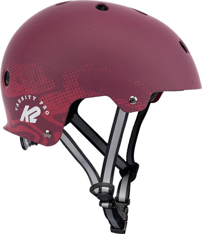 K2 Skates VARSITY PRO Helm, Inline Skate Helm, Fahrradhelm, Skateboard Helm S (48 - 54 cm) burgundy,