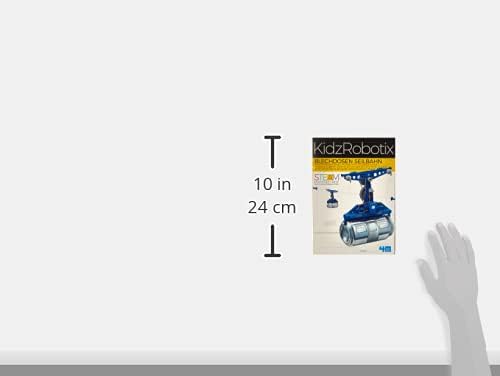 4M Blechdosen Seilbahn KidzRobotix - Konstruktionsbausatz für Kinder ab 8 Jahren - Baue Deine eigene