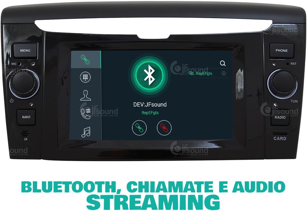 Personalisiertes Autoradio für Lancia Ypsilon serienmässig ohne Front-USB Android GPS Bluetooth WiFi