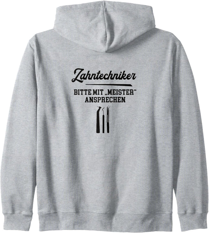 Zahntechnikermeister Prüfung Bestanden Zahntechniker Meister Kapuzenjacke