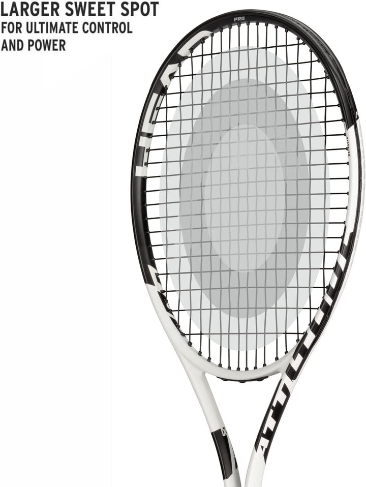 Head MX Attitude Pro Tennisschläger, Schwarz 3 Grip schwarz / rot, 3 Grip schwarz / rot