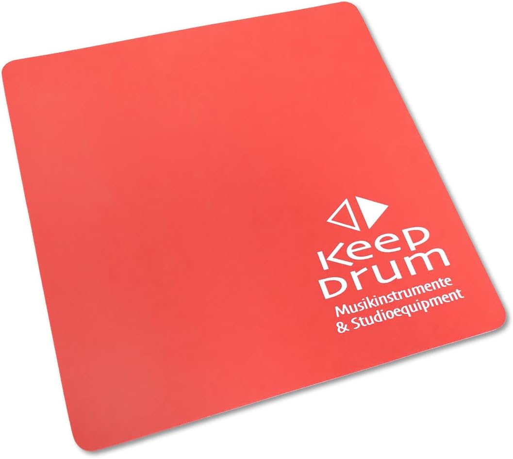 Schlagwerk CP404 Natur Cajon + keepdrum Sitzpad Rot