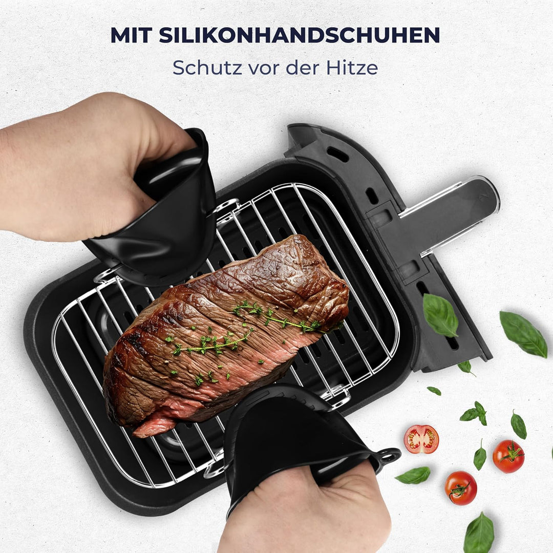 Heissluftfritteuse Zubehör – Ninja Heissluftfritteuse Zubehör – Geeignet für Ninja Foodi Max Dual Zo