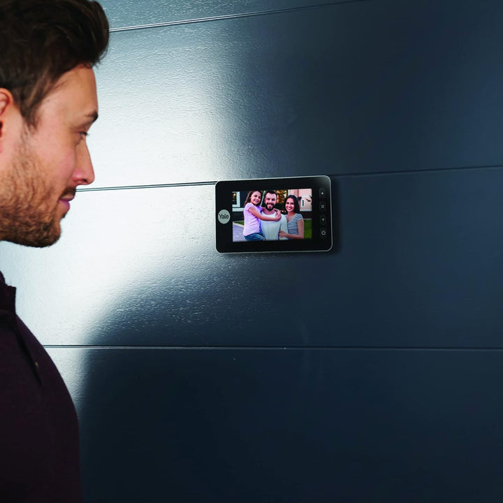 Yale Digital Door Viewer Auto Imaging- 5800 - Silber - Aufgenommen Bilder/Videos - Integrierte Türkl
