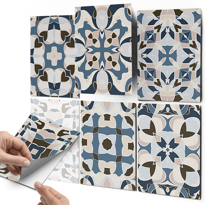 CREATISTO Klebefliesen Stickerfliesen Fliesenfolie - Stylische Sticker Aufkleber für Fliesen I Klebe