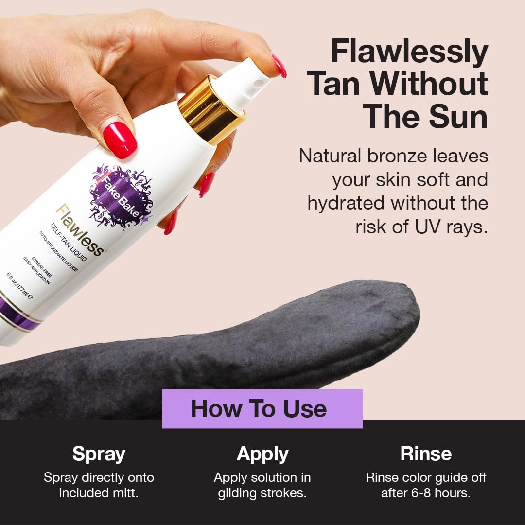 Fake Bake Flawless Self-Tan Liquid 170 ml, 1er Pack (1 x 170 ml) 170 ml (1er Pack), 170 ml (1er Pack