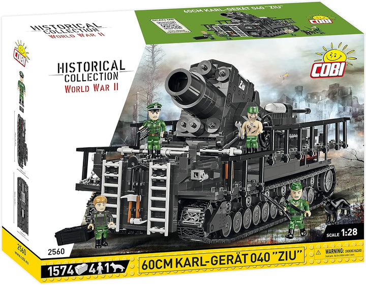 COBI Klocki 60 cm Karl-Gerat 040 ZIU
