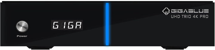 GigaBlue UHD Trio 4K PRO - 1xDVB-S2X MS + 1xDVB-C/T2 Combo-Receiver für Sat, Kabel/T2 Signal, E2 Lin