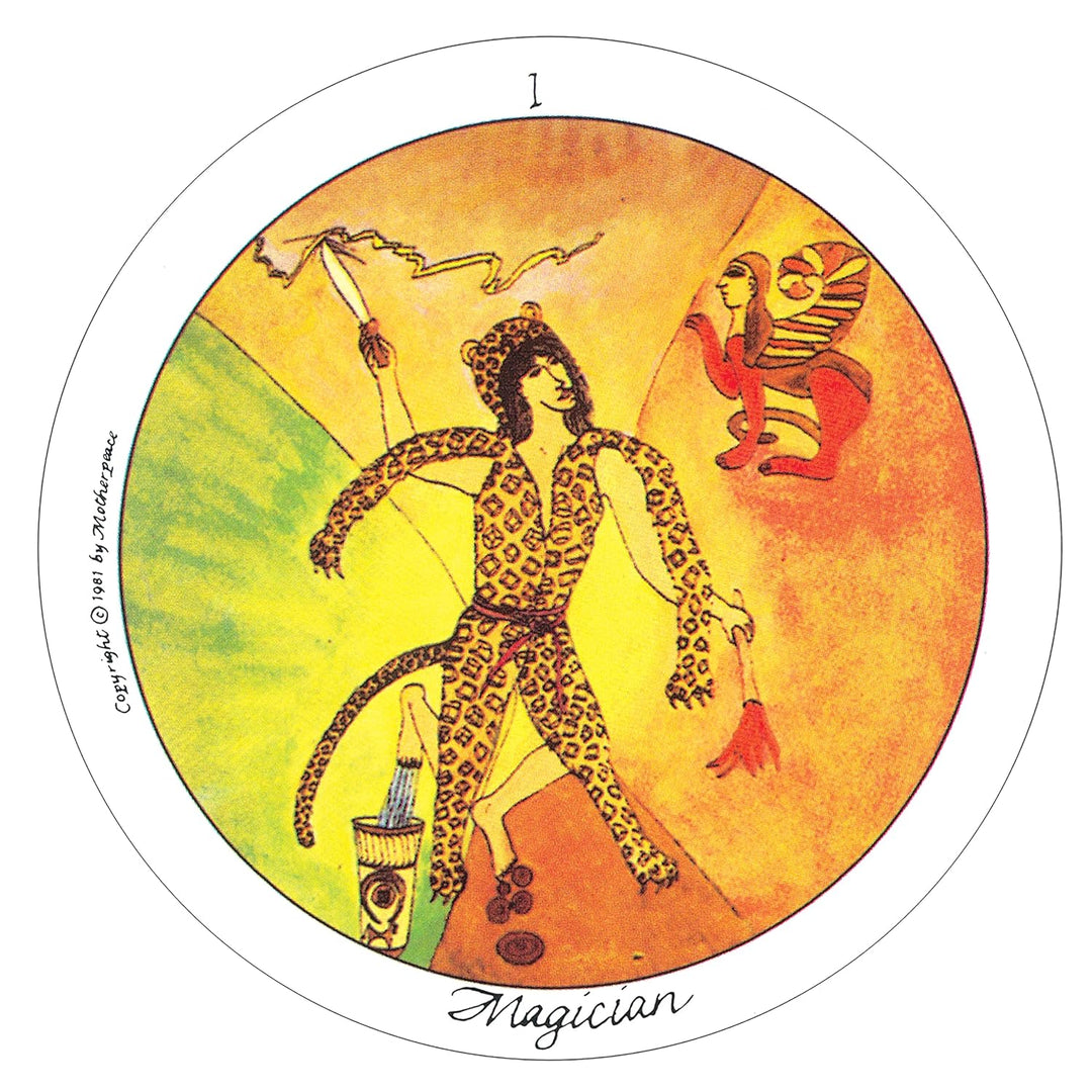 The Motherpeace Round Tarot Deck: 78-Card Deck, Karten