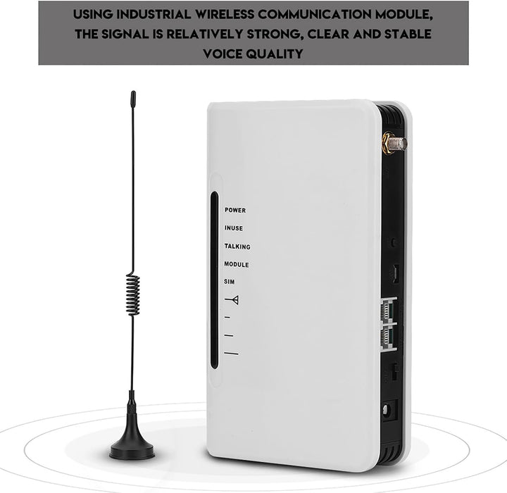 Ejoyous GSM Gateway Analoges,GSM Tischtelefon Drahtloses Terminal GSM-Modul GSM Quadband 850/900/180
