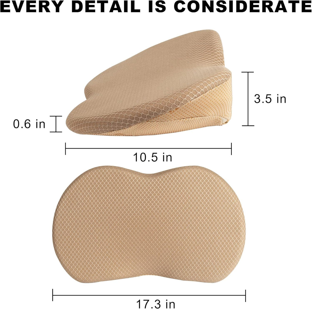 Livtribe Autositzkissen,Ergonomisches Sitzkissen für Auto,Memory Foam Autositzauflage,orthopädisches