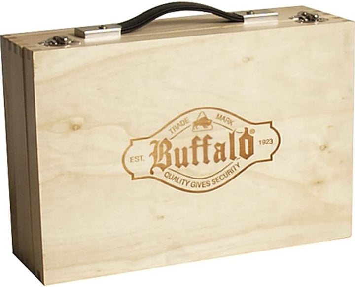 Buffalo Jeu de Boules Set gepoedercoat in Houten doos