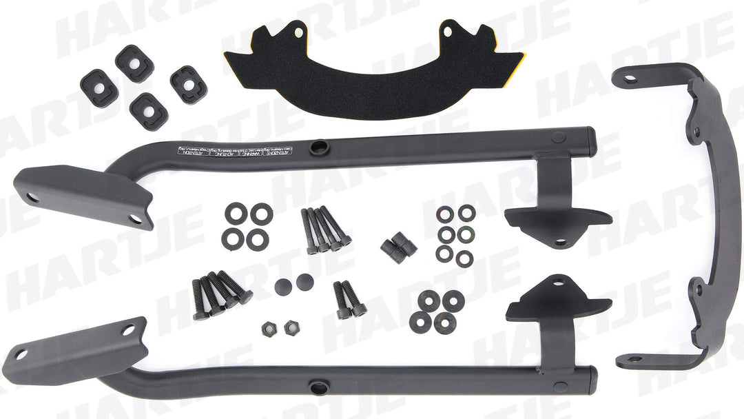 Kappa KZ445 Topcasetraeger, Schwarz, Grösse Standard, Medium