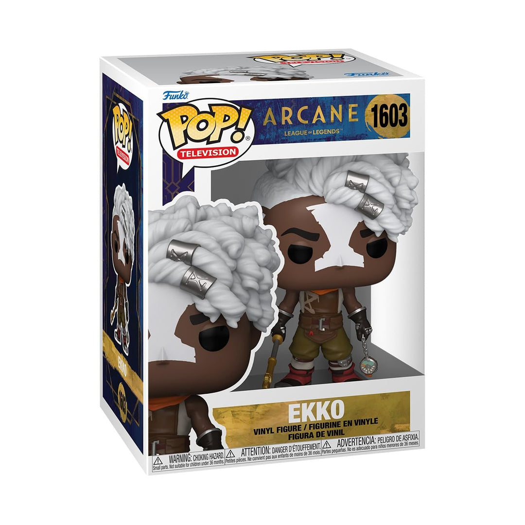 Funko Pop! TV: Arcane LOL - Ekko - Arcane: League of Legends - Vinyl-Sammelfigur - Geschenkidee - Of