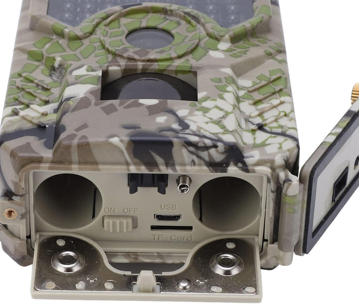 Eujgoov PR200 12MP HD 1080P Wildkamera wasserdichte IP56-Kamera Jagdkamera für Wildtiere